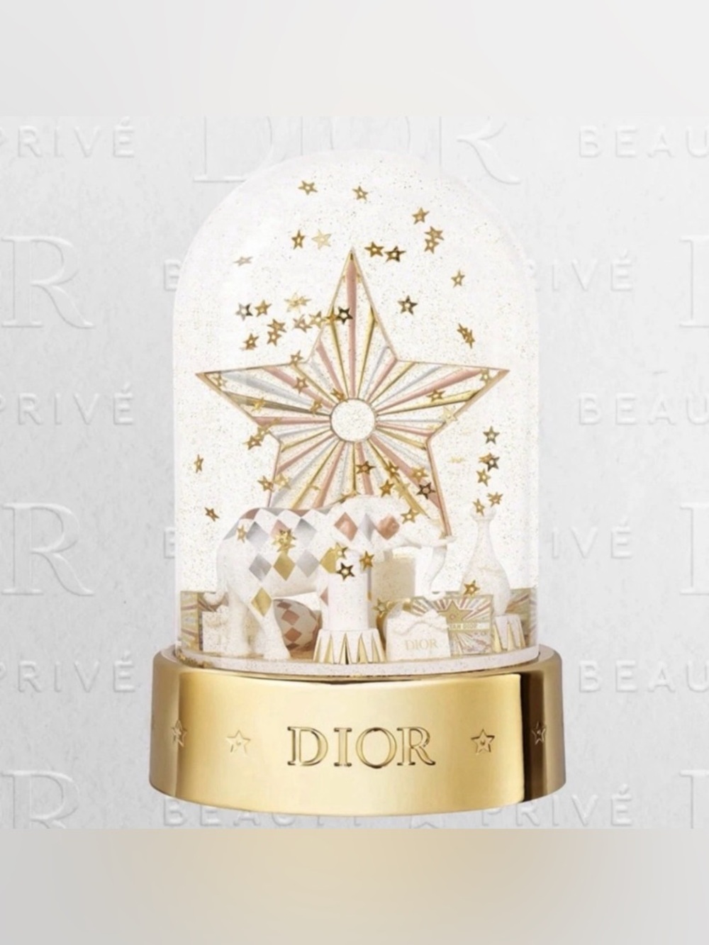 Dior Collectible 2025 Snow globe full inclusion